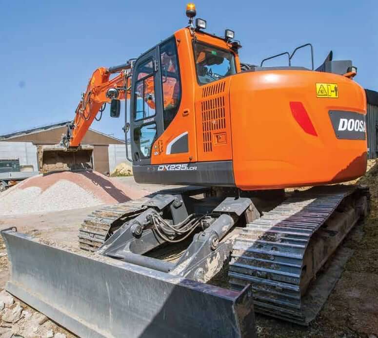Doosan DX235LCR-5 Excavator Undercarriage Specs