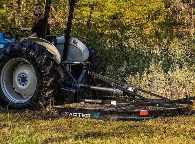 DR Power Tarter 6 Foot Rotary Cutter for Bush Hogging