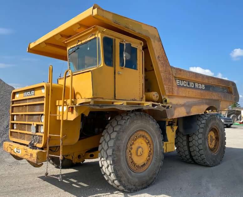 Euclid R35 Haul Truck Payload Capacity
