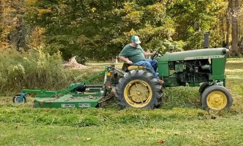 Frontier RC2072 Rotary Cutter for John Deere 1010 Tractor