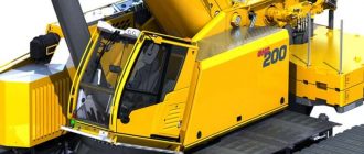 Groove GHC200 Telescopic Crawler Crane Cab