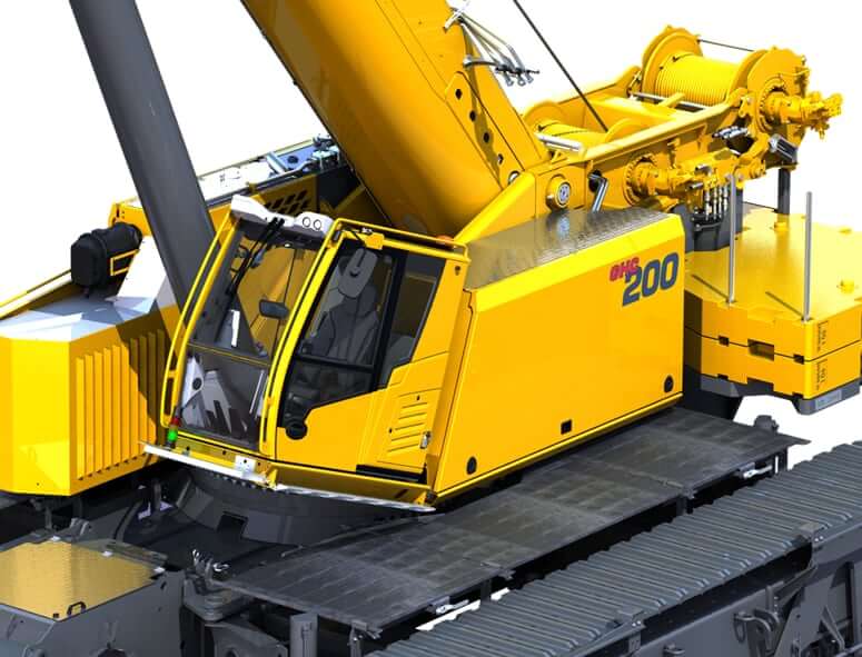 Groove GHC200 Telescopic Crawler Crane Cab