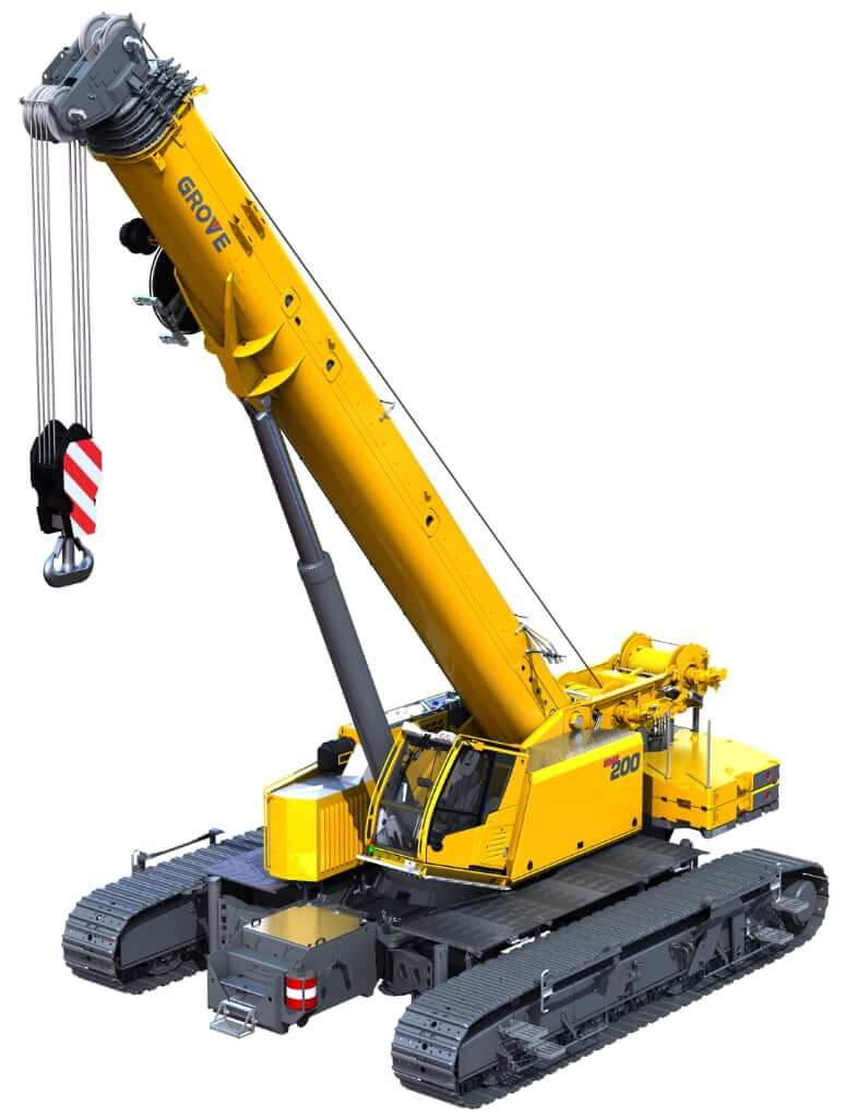 Groove GHC200 Extra Large Telescopic Crawler Crane