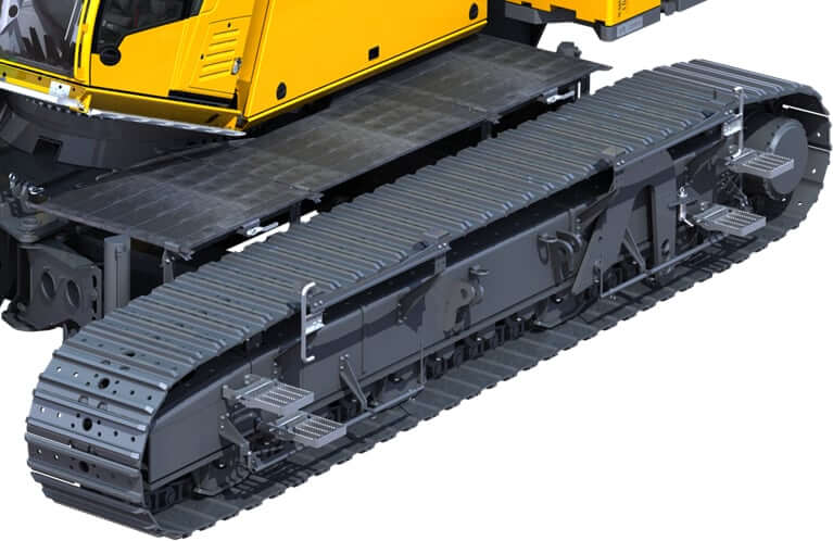 Groove GHC200 Telescopic Crawler Crane Undercarriage