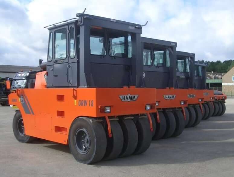 Hamm GRW 18 Pneumatic Roller Tires