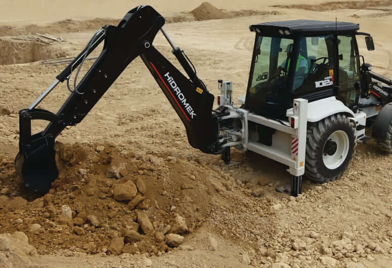 Hidromek 102B Maestro Backhoe Performance