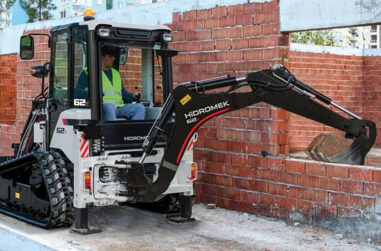 Hidromek HMK 62 T Backhoe Performance