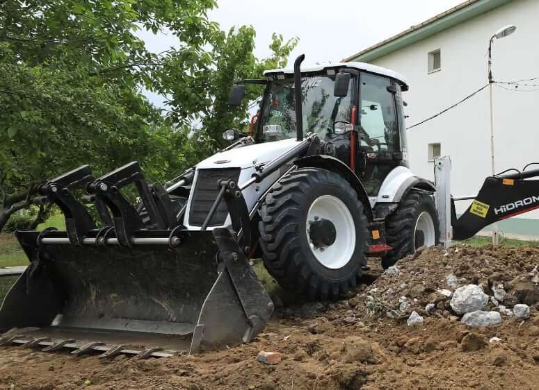 Hidromek HMK 102 S Alpha Backhoe Loader Weight and Dimensions