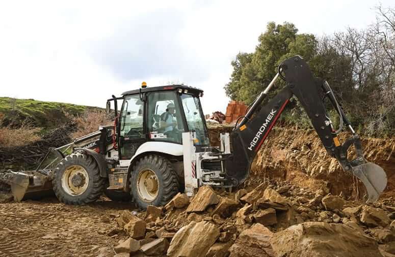 Hidromek HMK 102 S Supra Backhoe Loader Specs