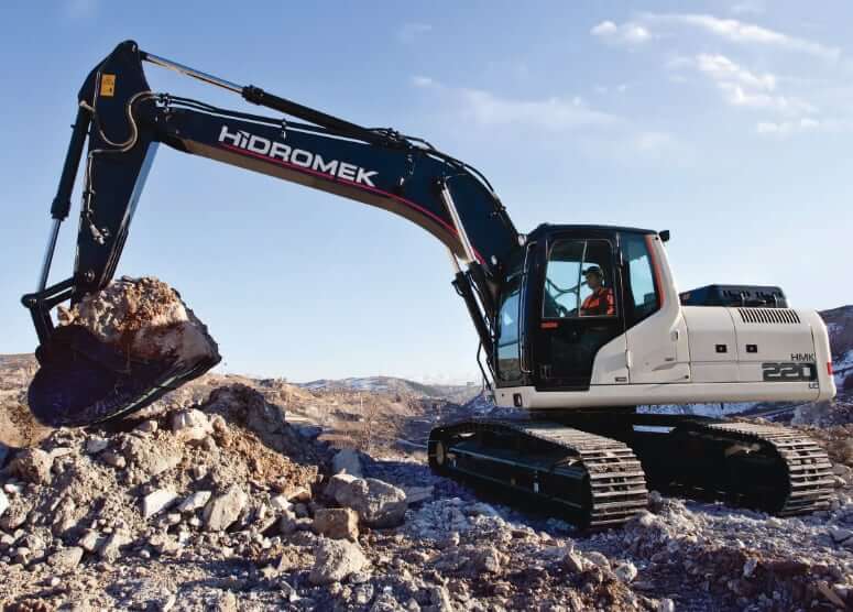 Hidromek HMK 220LC Excavator Specs
