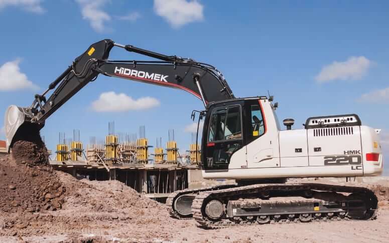 Hidromek HMK 220LC Excavator Weight