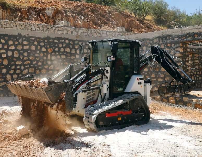 Hidromek HMK 62 T Mini Crawler Backhoe Loader Weight
