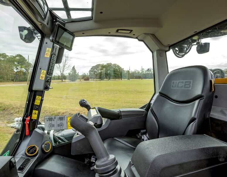 JCB 270T Compact Track Loader Cab Interior