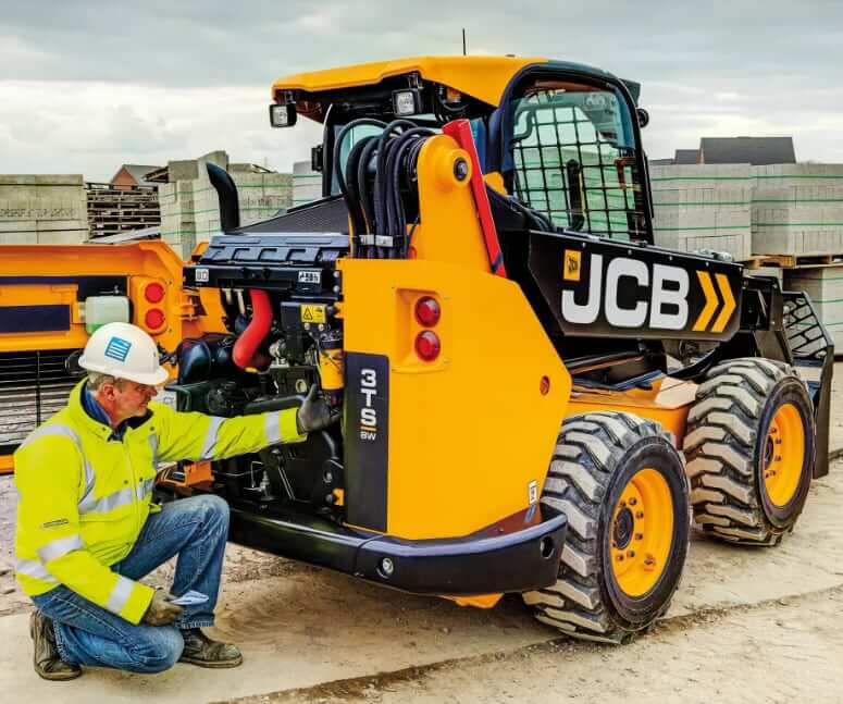 JCB 3TS-8W Teleskid Service Refill Capacities