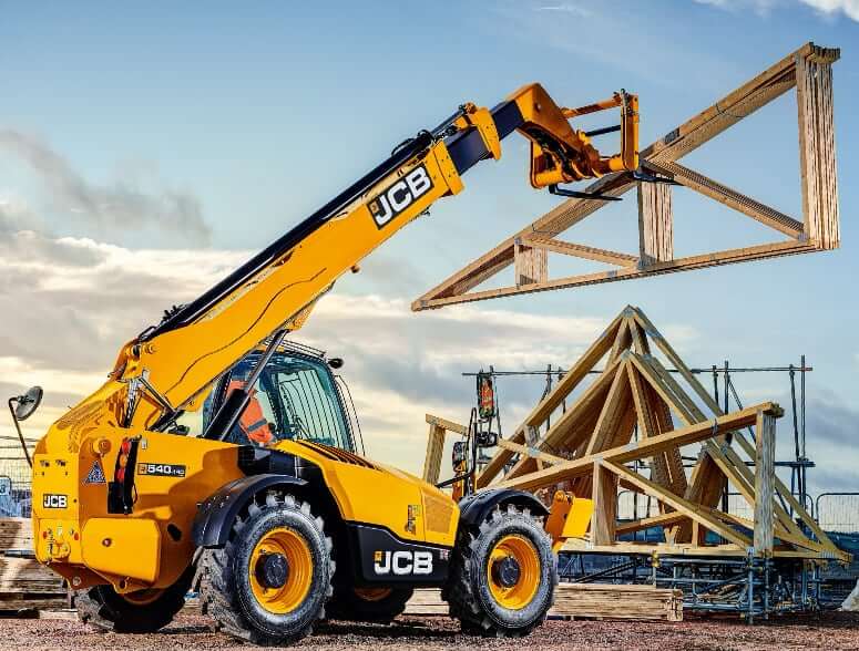 JCB 540-140 HI-VIZ Weight