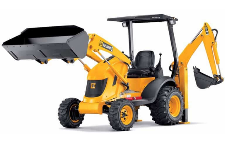 JCB MINI CX Series II 4x4 Backhoe Loader Weight