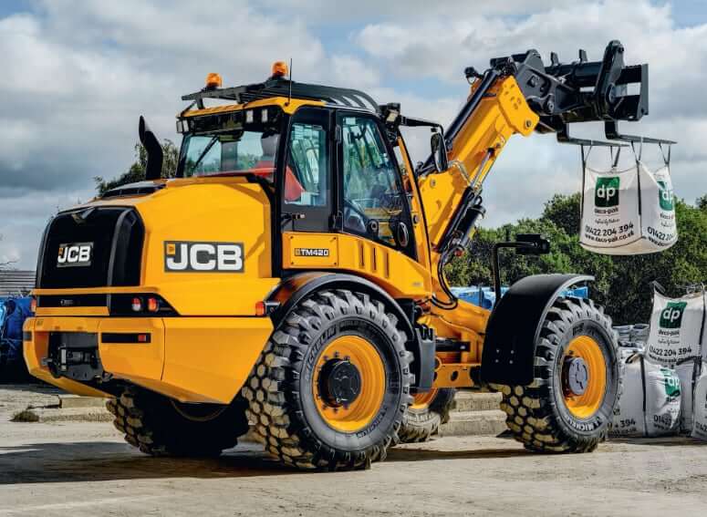 JCB TM420 Lift Capacity with Forks