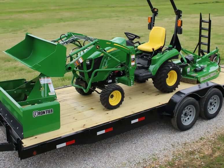 John Deere 1023E Tractor Weight