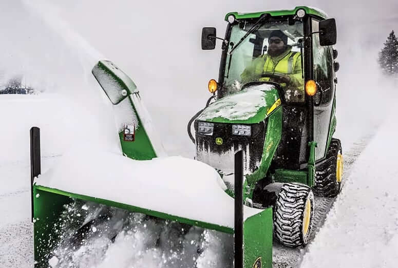 John Deere 1025R Tractor Snow Removal Attachments