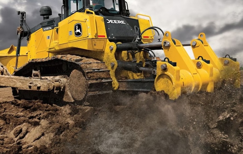 John Deere 1050k Bulldozer at Work