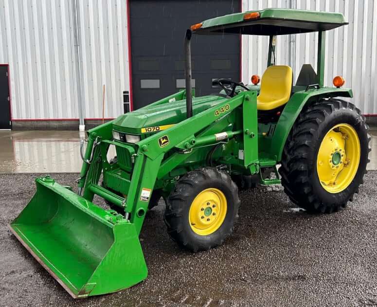 John Deere 1070 Utility Tractor Dimensions and Tire Sizes