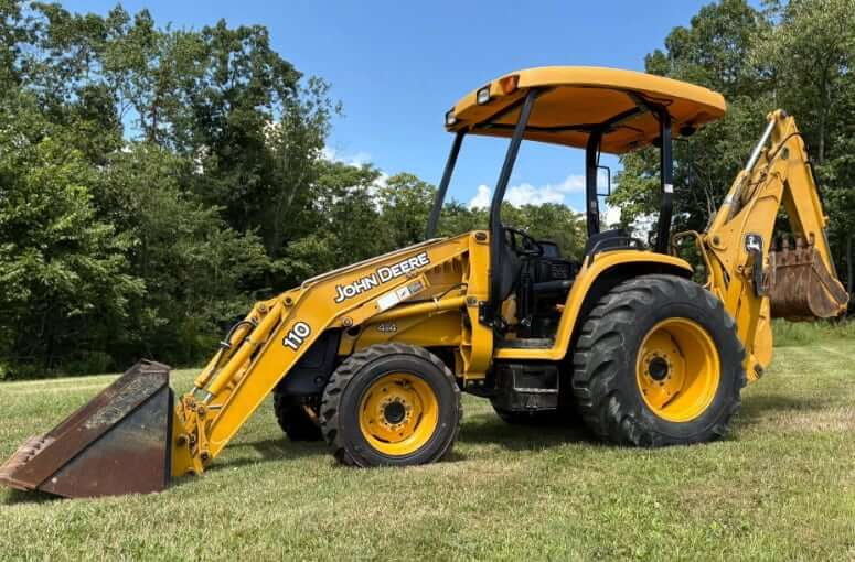 John Deere 110 TLB Backhoe Loader Specs