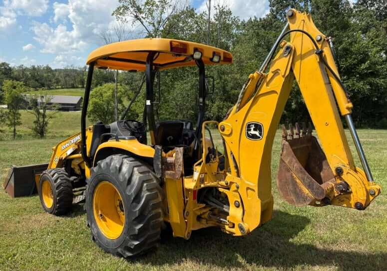 John Deere 110 TLB Backhoe Loader Weight and Capacity
