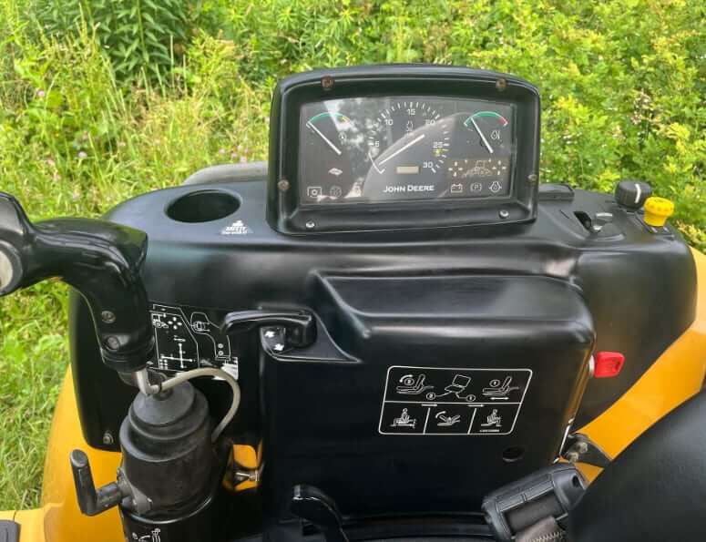 John Deere 110 TLB Backhoe Loader Instrument Panel