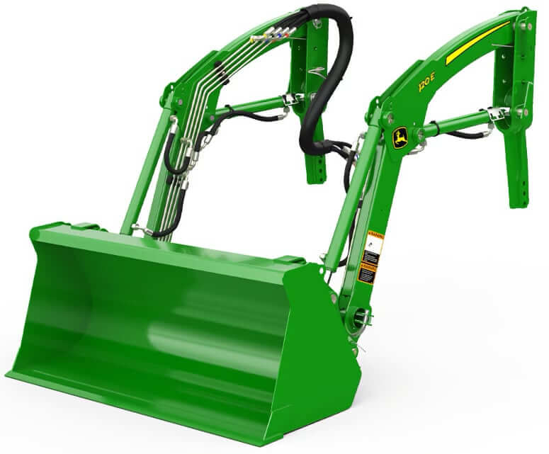 John Deere 120E Front Loader Specs