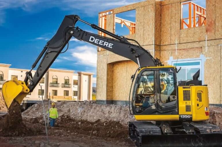 John Deere 135G Excavator Specs, Weight & Dimensions - CodeReady