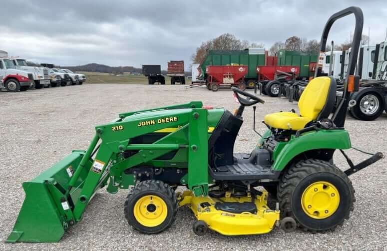 John Deere 2210 Tractor Dimensions
