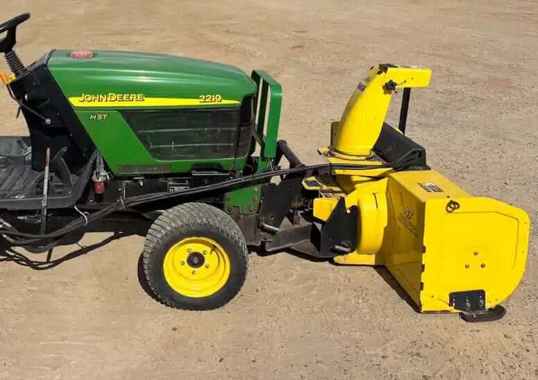 John Deere 2210 Tractor with Snow Blower