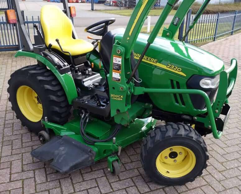 John Deere 2320 Utility Tractor with Mower and 200CX Loader