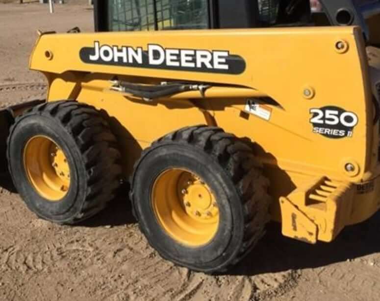John Deere 250 Series II Skid Steer Loader Tires