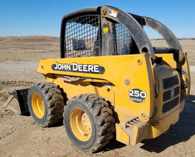 John Deere 250 Series II Skid Steer Loader Weight