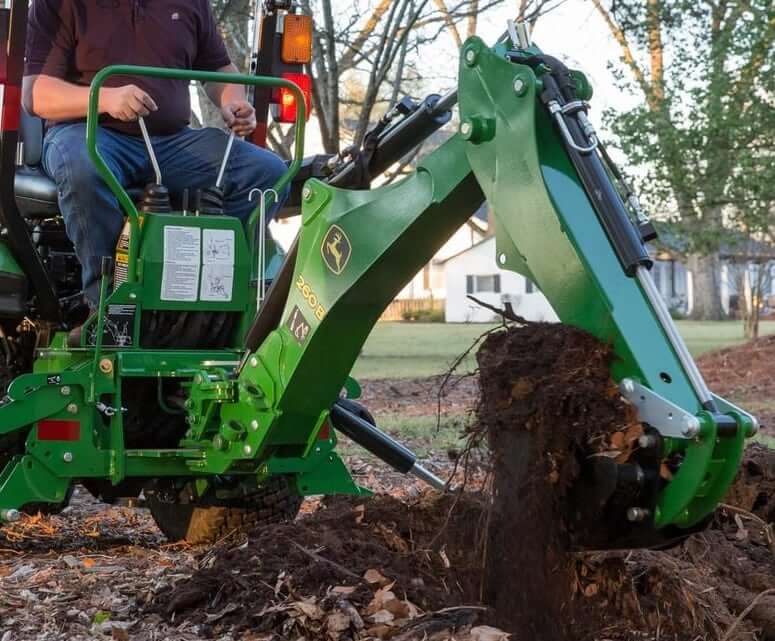 John Deere 260B Backhoe