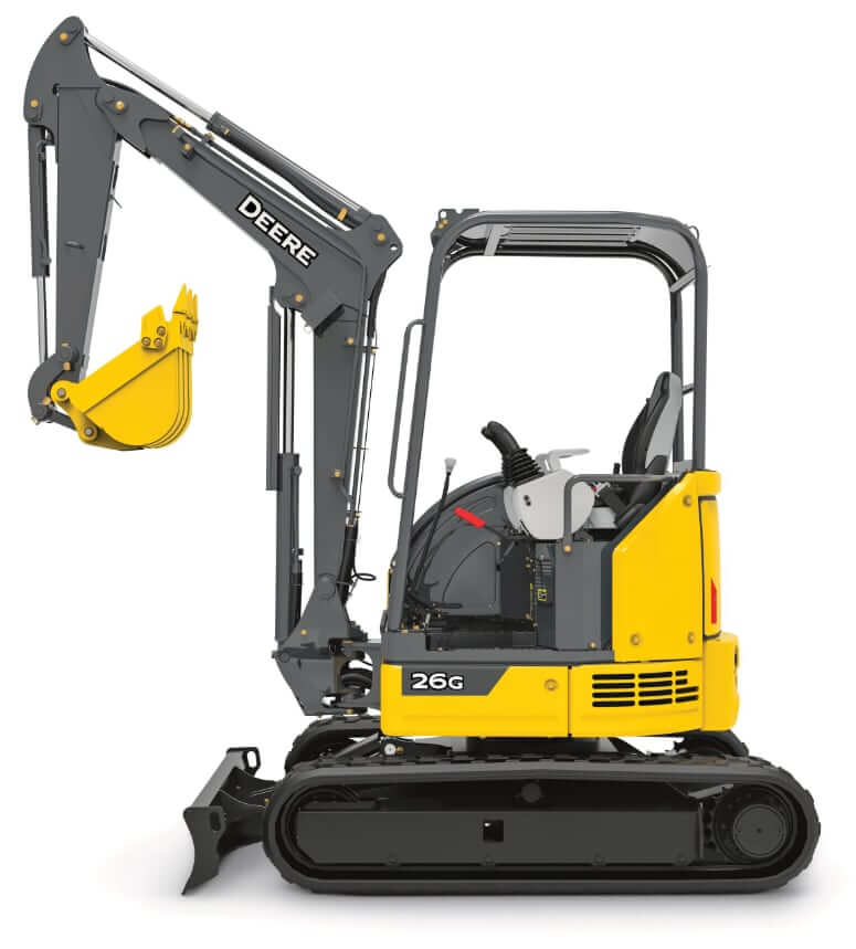 John Deere 26G Mini Excavator Weight