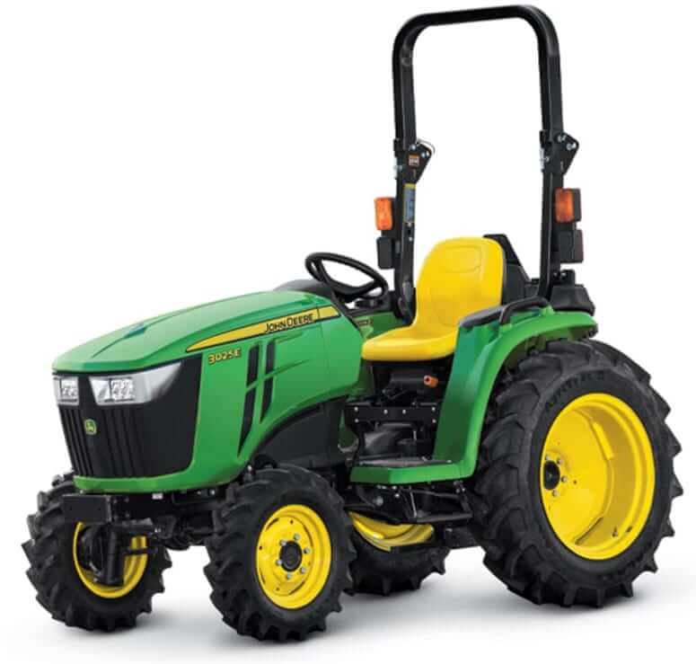 John Deere 3025E Utility Tractor Specs