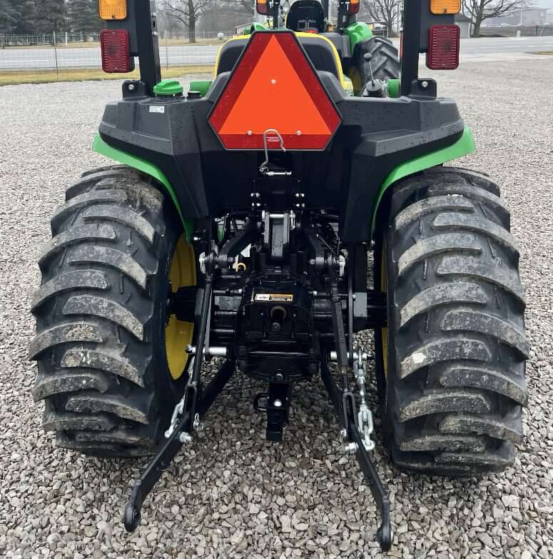 John Deere 3032E Rear PTO and 3-Point Hitch