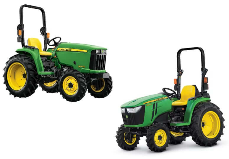John Deere 3032E Utility Tractor Specs 2008-2012 vs 2013-2025