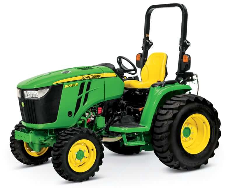 John Deere 3033R Tractor with ROPS