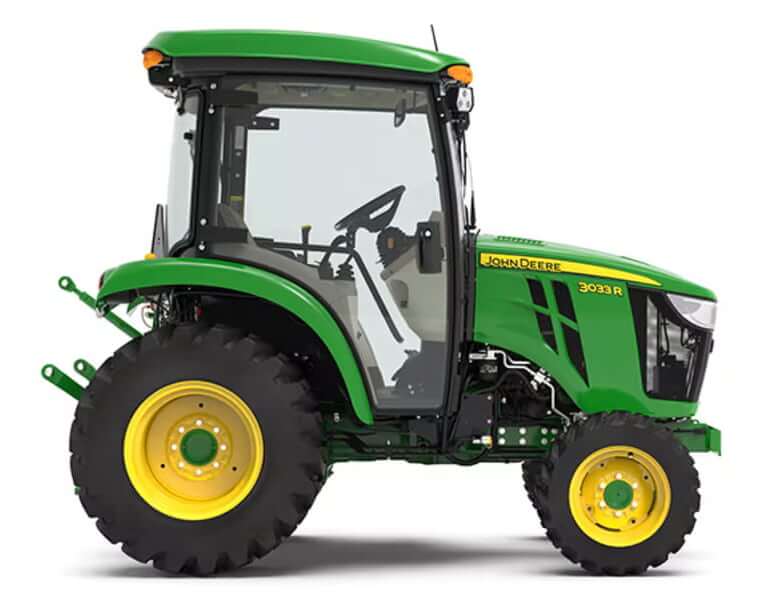 John Deere 3033R Tractor Service Refill Capacities