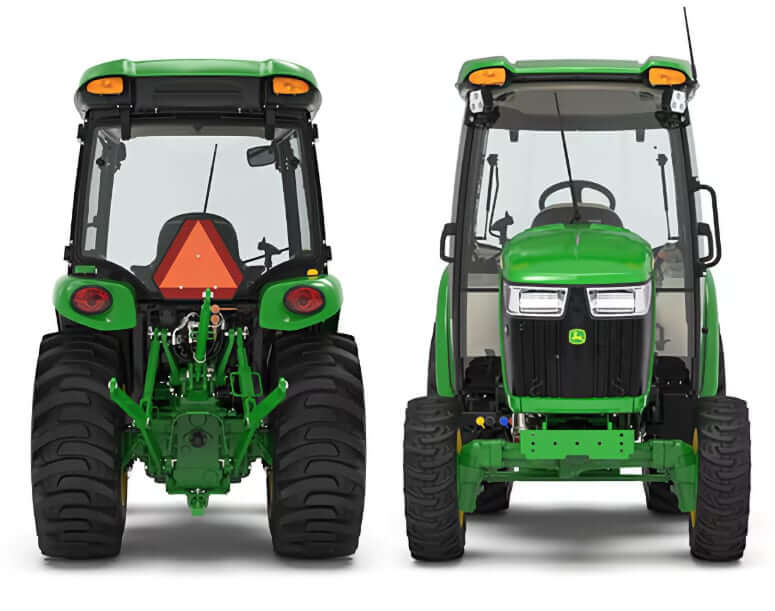 John Deere 3033R Utility Tractor Rear PTO and 3-Point Hitch