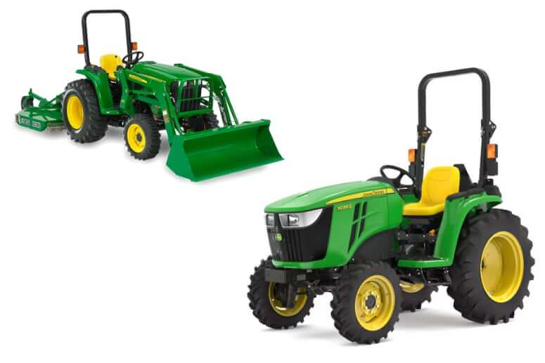 John Deere 3038E Utility Tractor Specs 2008-2012 vs 2013-2025