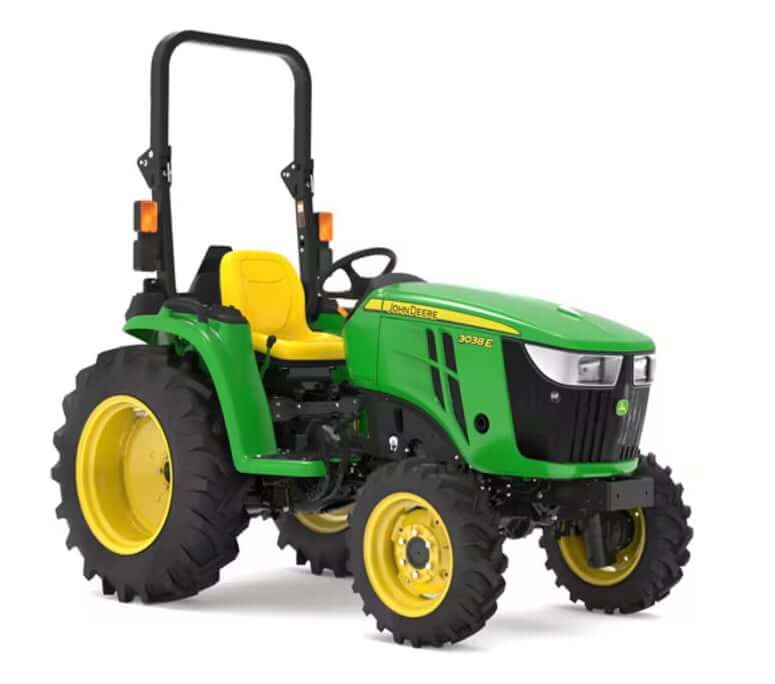 John Deere 3038E Utility Tractor Specs