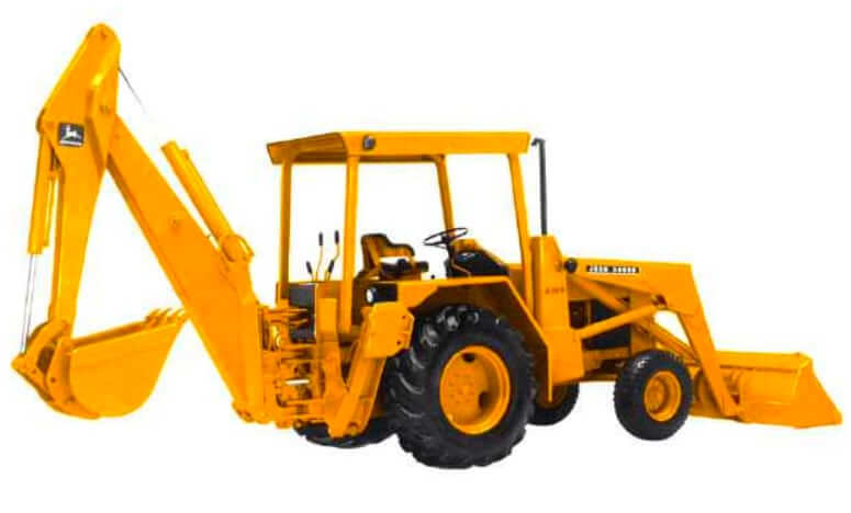 John Deere 310A Backhoe Loader Dimensions