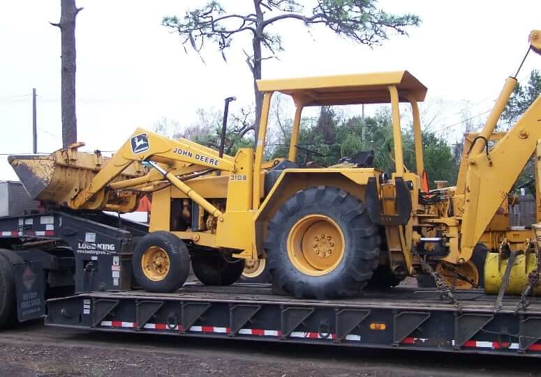 John Deere 310B Backhoe Loader Dimensions