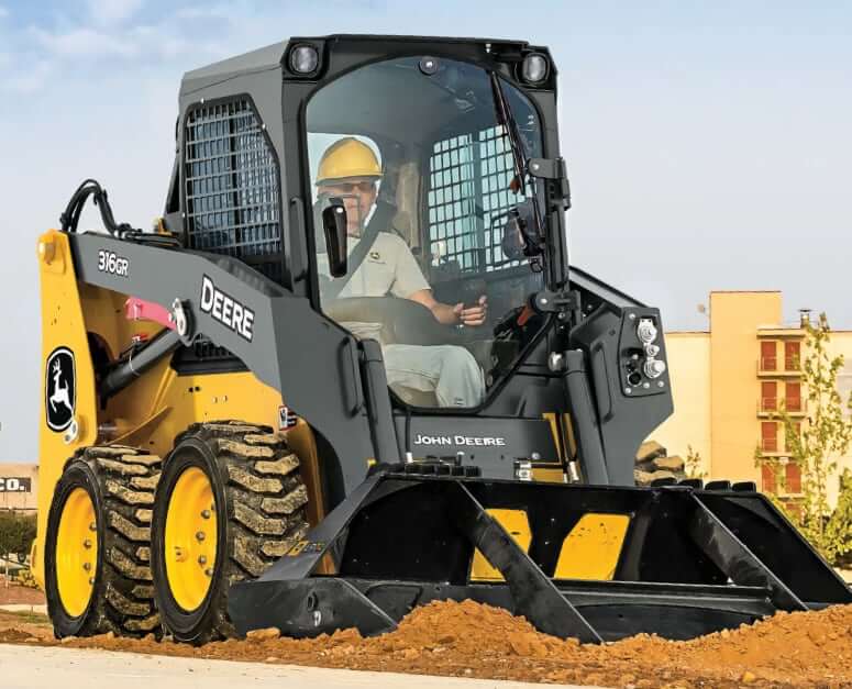 John Deere 316GR Skid Steer Loader Transmission Specs