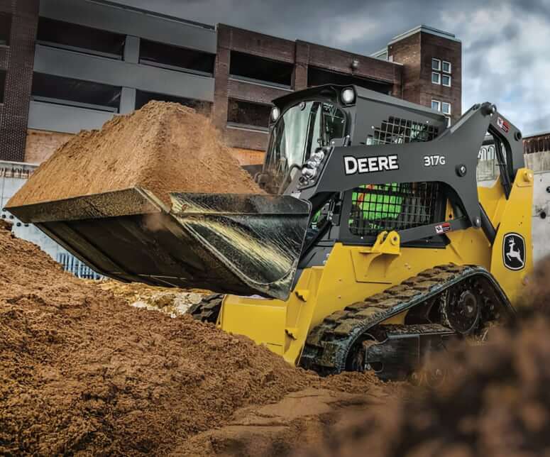 John Deere 317G Compact Track Loader Weight