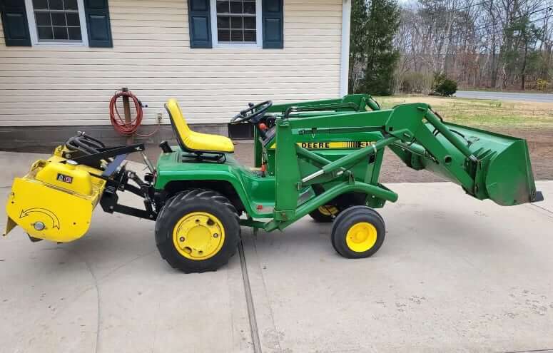 John Deere 318 Garden Tractor Attachments
